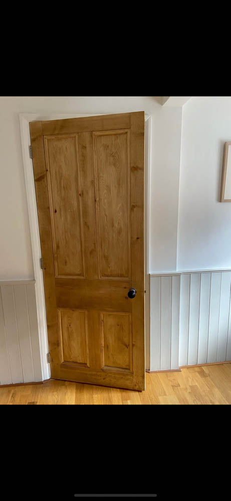 Pine Four Panel Doors – Burgess Reclamation