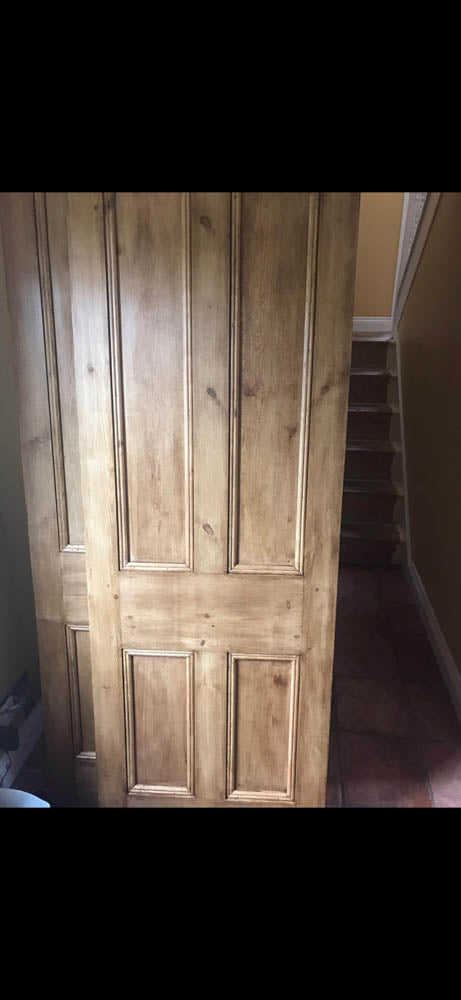Pine Four Panel Doors – Burgess Reclamation