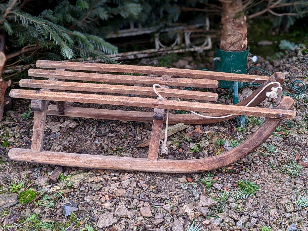 Wood sledge discount