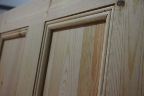 Pine Four Panel Doors – Burgess Reclamation