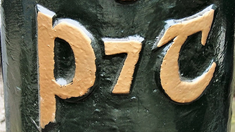 Irish Custom Posts Traditional Irish Post Box – Burgess Reclamation
