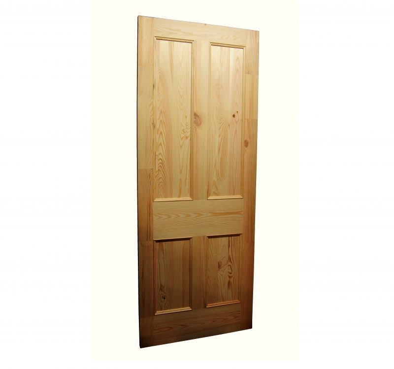 Pine Four Panel Doors – Burgess Reclamation